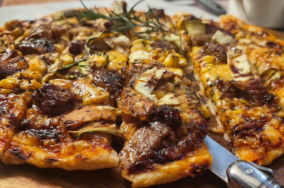 A plate at the Bezalel Farm Kitchen