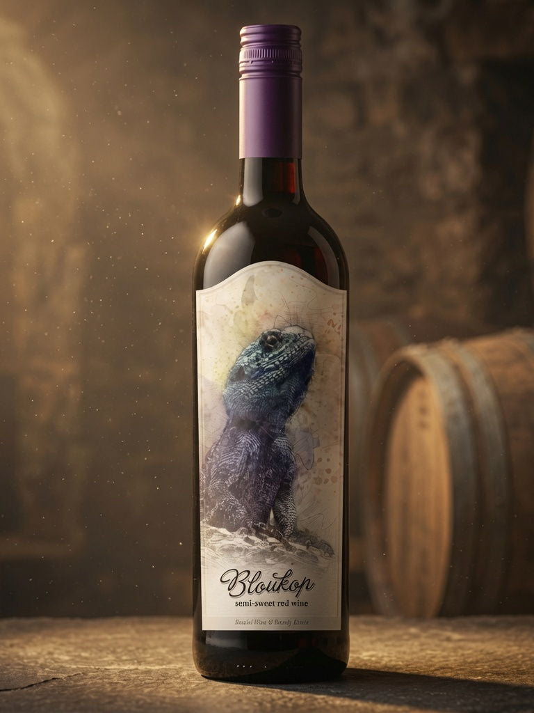 Bloukop Semi-Sweet Red Wine