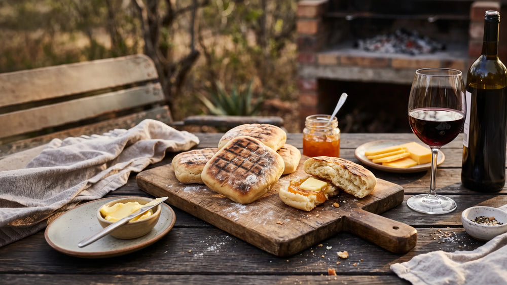 Copper, Sun and Sultanas: Eating and Drinking Along the Green Kalahari River