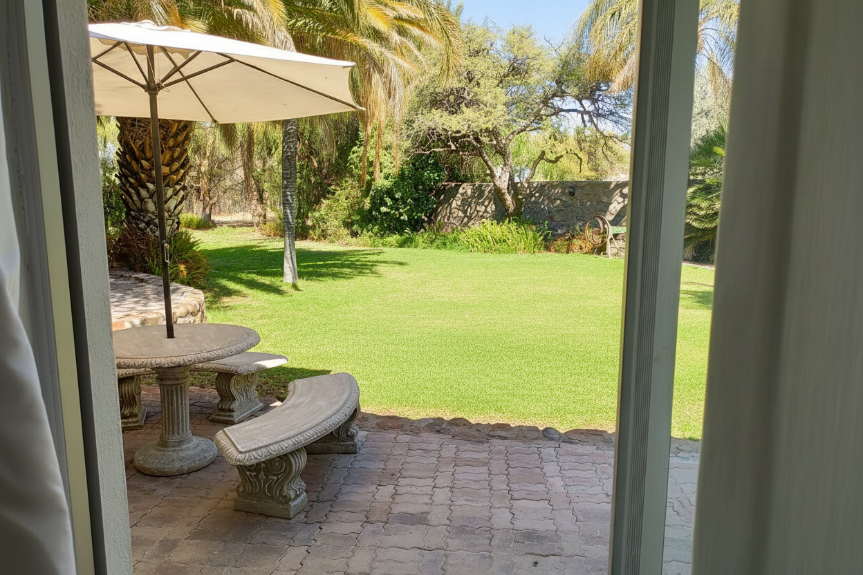 Garden room at Bezalel Wine Estate
