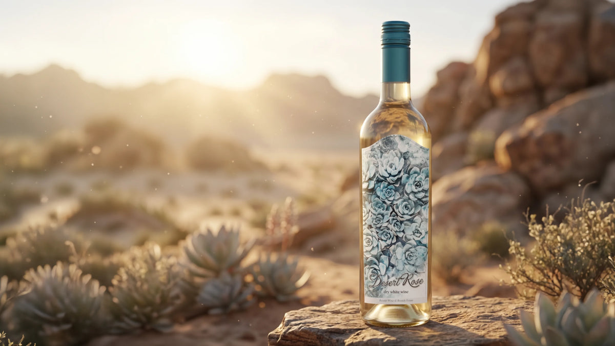 Desert Rose Dry White Wine