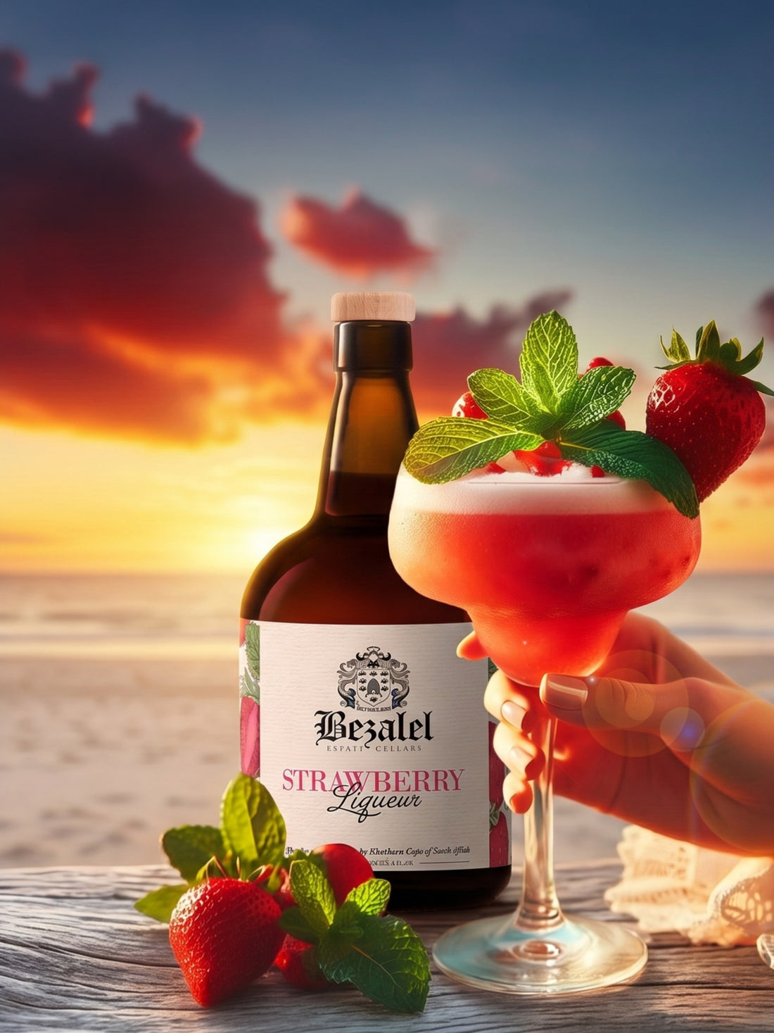 Bezalel Premium Strawberry Liqueur
