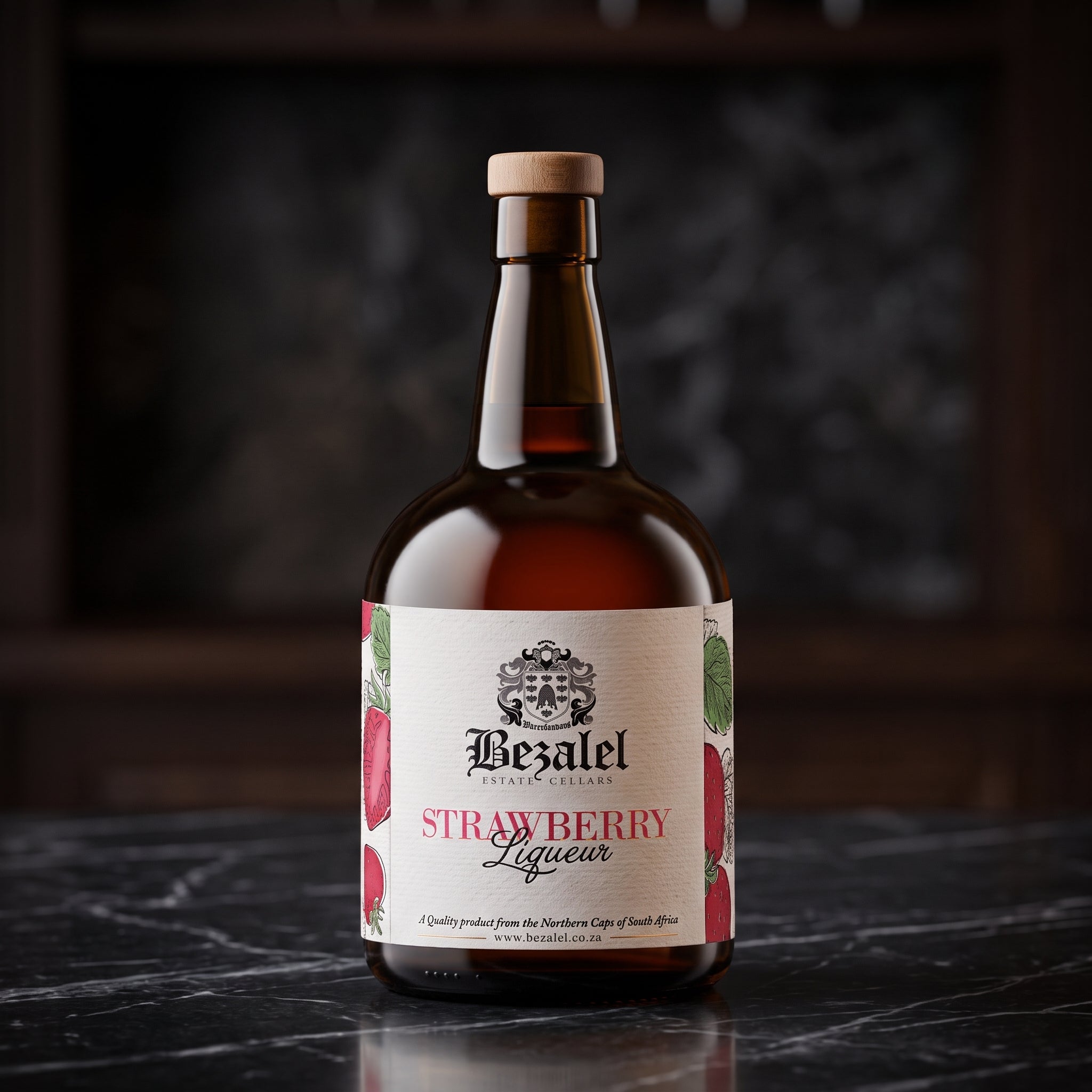 Strawberry & Mint Liqueur | For Cocktails and Desserts